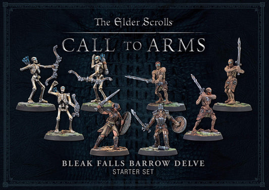 THE ELDER SCROLLS CALL TO ARMS PLASTIC BLEAK FALLS BARROW FACTION DELVE SET