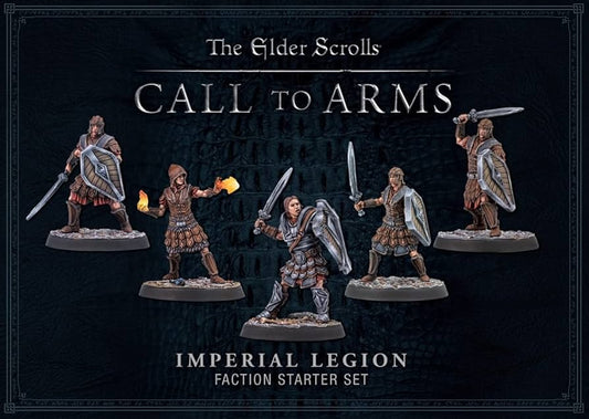 THE ELDER SCROLLS CALL TO ARMS PLASTIC IMPERIAL FACTION STARTER SET