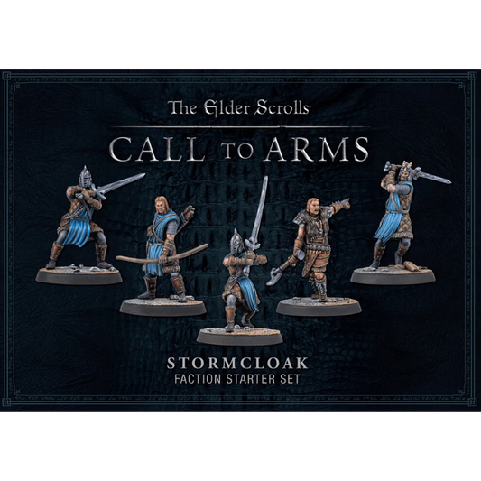 THE ELDER SCROLLS CALL TO ARMS PLASTIC STORMCLOAK FACTION STARTER SET