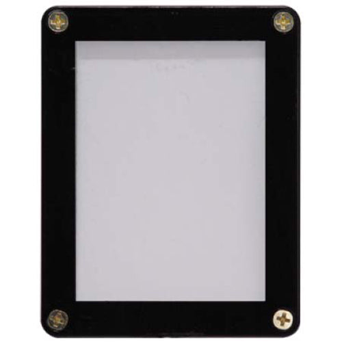 ULTRA PRO SCREWDOWN 1 CARD BLACK FRAME SCREWDOWN HOLDER